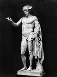 Hermes Longhios, aus der Ludovisi-Sammlung