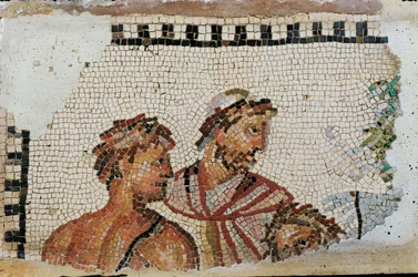 Odysseus und sein Sohn Telemachos