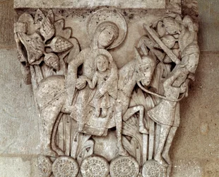 Die Flucht nach Ägypten (Kapitell)