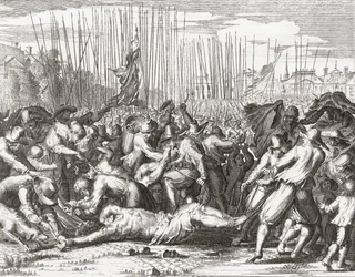 Ermordung der Brüder De Witt.