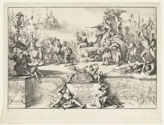 Allegorie auf die Siege von Leopold I