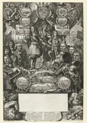 Allegorie auf die Siege von Wilhelm III. im Jahr 1673