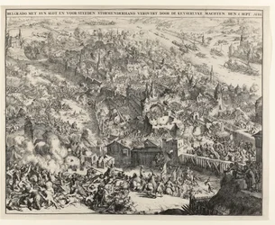 Belgrad im Sturm erobert von Maximilian Emanuel, Kurfürst von Bayern, 6. September 1688