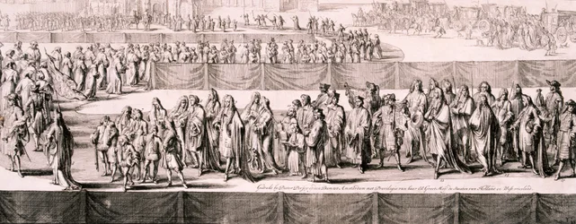 Begräbnis von Königin Maria II., Westminster Abbey, London, 1695