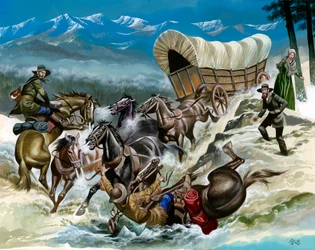 Unfall auf dem Weg nach Westen