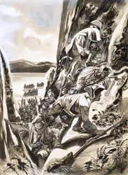 Die Klippen erklimmen, um Quebec zu erobern