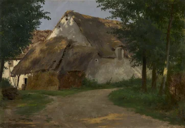 Der Bauernhof am Waldeingang