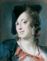 Eine venezianische Dame aus dem Hause Barbarigo Caterina Sagredo Barbarigo, um 1735-1739