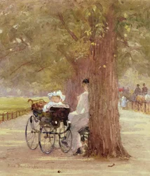 Eine Pause in Rotten Row, 1892