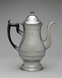 Kaffeekanne oder Teekanne, ca. 1830-1870
