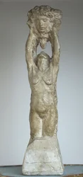 Geflügelte Gorgone, ca. 1915-18