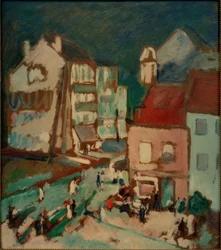 Straßenszene in Knokke
