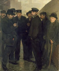 Die Arbeitslosen, um 1908-9