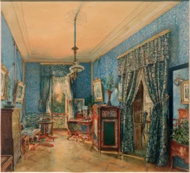 Blaues Kabinett