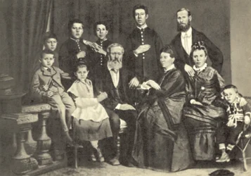 Anton Tschechow und seine Familie, Taganrog, Russland