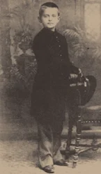 Leo Trotzki im Alter von 9 Jahren, 1888