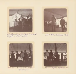 Die russische kaiserliche Familie, Seite aus einem Fotoalbum, ca. 1897-99
