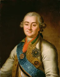 Porträt von Graf Alexei Grigorievich Orlov (1737-1808)