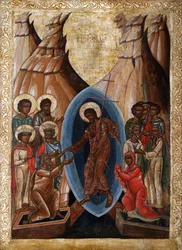 Der Abstieg in die Hölle, frühes 16. Jahrhundert