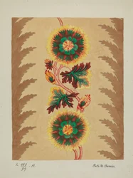 Quilt-Abschnitt, ca. 1936