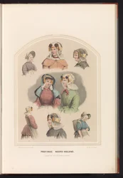 Tracht von Nordholland, 1857