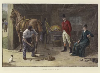 Ein verlorener Huf: Zu spät für das Treffen