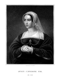 Catherine Parr, Königin von Heinrich VIII., 1823