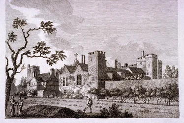 Garten am Lambeth Palace, London