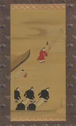 Aktivitäten der zwölf Monate Tsukinami-e, späte 1790er Jahre