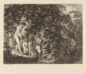 Mädchen mit einem Korb voller Früchte, 1770