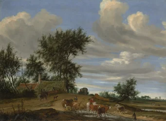 Eine Landstraße, 1648