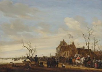 Der Aal zeichnen, frühe 1650er Jahre