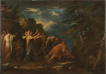 Pythagoras steigt aus der Unterwelt empor
