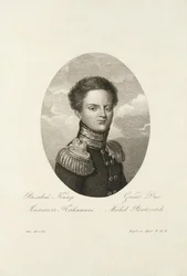 Großherzog Michael Pawlowitsch von Russland 1798-1849, 1814