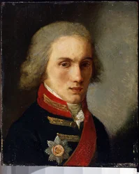 Porträt des Schriftstellers Graf Pyotr Vyazemsky