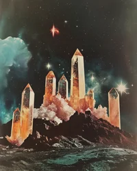Ätherische Kristallgalaxie