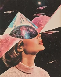 Galaxie Geist Porträt