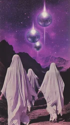Mystische Figuren Disco-Kugeln