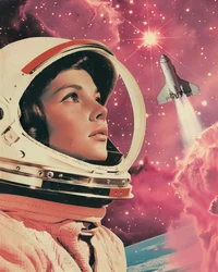 Retro Weltraumtraum