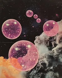 Schimmernde Kosmische Sphären