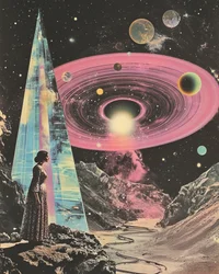 Surreale kosmische Vision