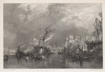 Der Hafen von London