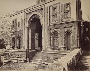 Delhi. Tor zu Allahood Deens Palast, Alt-Delhi