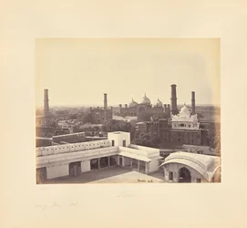 Lahore: Blick vom Palast in der Festung