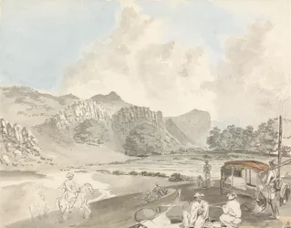 In Indien, auf dem Marsch