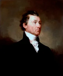 Porträt von James Monroe, um 1819 (Öl auf Leinwand)