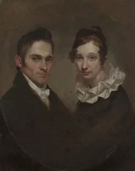 Reverend Hiram Bingham und Sybil Moseley Bingham (1789-1869; 1792-1848)