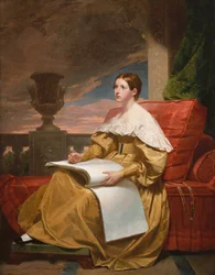 Susan Walker Morse Die Muse, ca. 1836-37