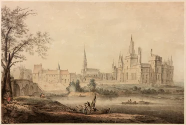 Ein französisches Schloss, 1770