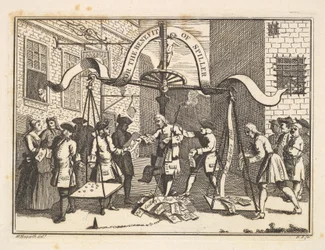 Benefizkarte für Spiller, 1788